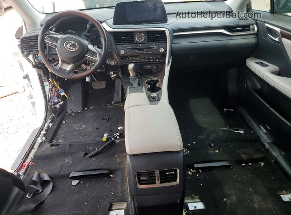 2T2HZMAA1LC156576 2020 LEXUS RX White Vista del salpicadero