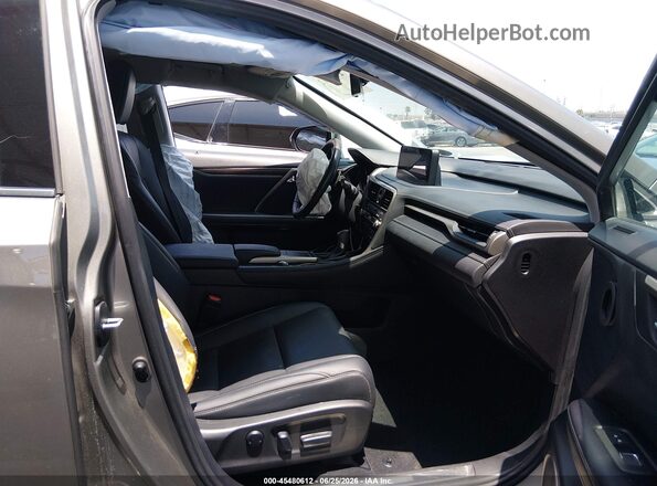2T2HZMAA1LC160093 2020 LEXUS RX 350 Gray Front interior view
