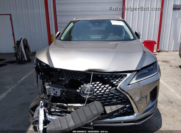 2T2HZMAA1LC160093 2020 LEXUS RX 350 Gray Rear interior view