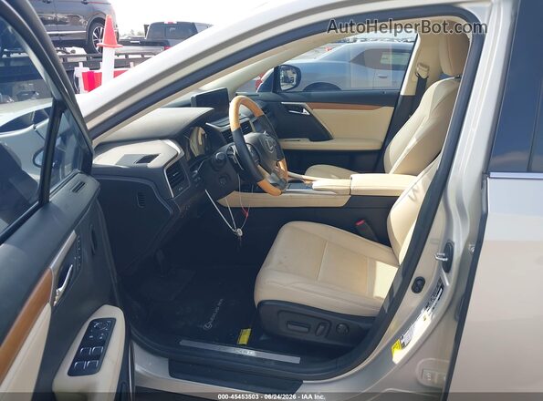 2T2HZMAA1MC217779 2021 LEXUS RX 350 Gold Вид салону спереду
