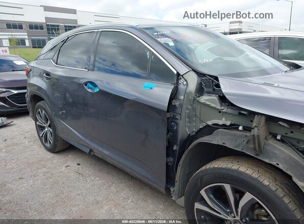 2T2HZMAA1NC223969 2022 LEXUS RX 350 Gray Widok wnętrza z tyłu