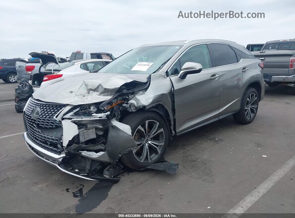 2T2HZMAA2LC162547 2020 LEXUS RX 350 Silver Vista tres cuartos delantera izquierda