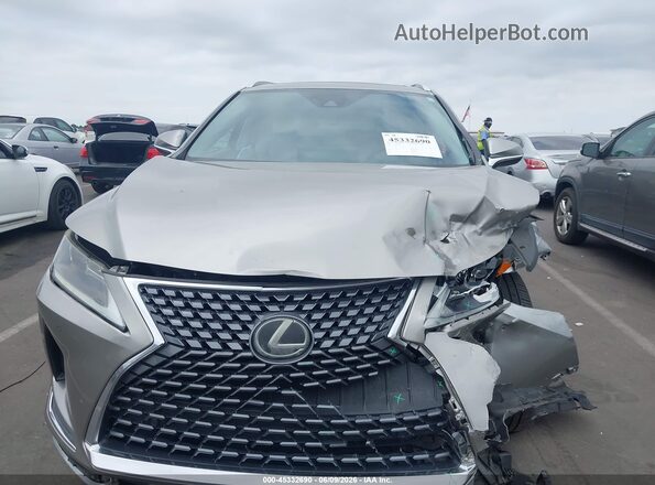 2T2HZMAA2LC162547 2020 LEXUS RX 350 Silver Vista del cuadro de instrumentos
