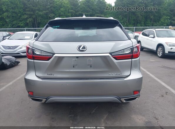 2T2HZMAA2LC162547 2020 LEXUS RX 350 Silver 