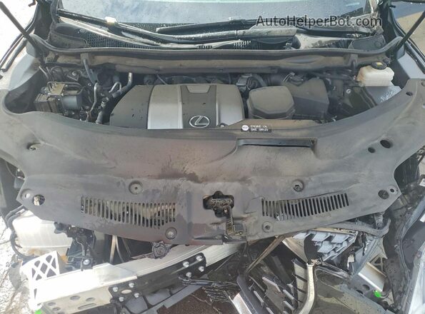 2T2HZMAA2NC237024 2022 LEXUS RX Black Vista del compartimento del motor