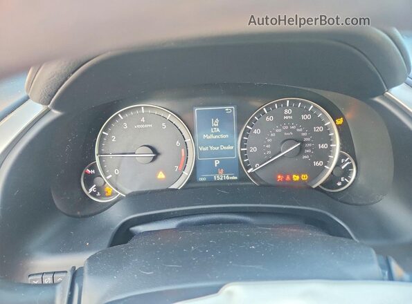 2T2HZMAA3NC225898 2022 LEXUS RX White ხელსაწყოთა პანელის ხედი
