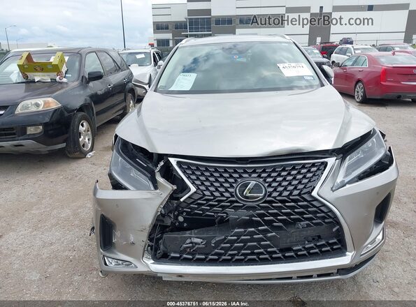 2T2HZMAA3NC233466 2022 LEXUS RX 350 Brown Вид щитка приладів