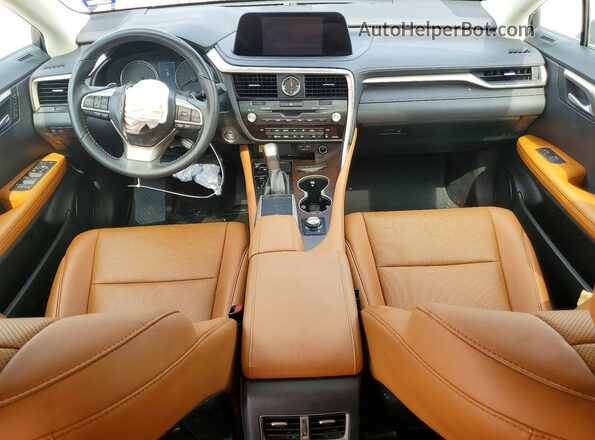 2T2HZMAA4MC209059 2021 LEXUS RX Black Առջևի վահանակի տեսք