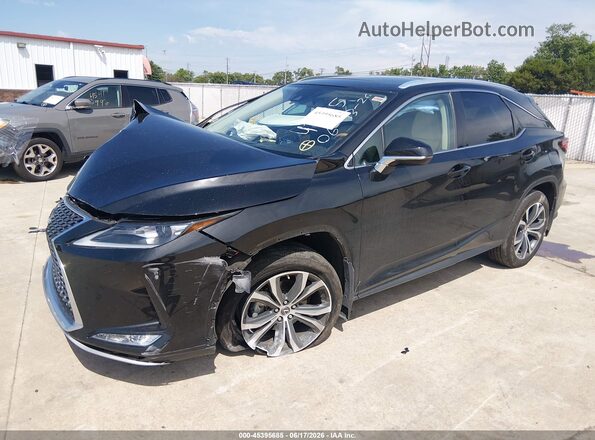 2T2HZMAA4NC254441 2022 LEXUS RX 350 Black Передня ліва чверть