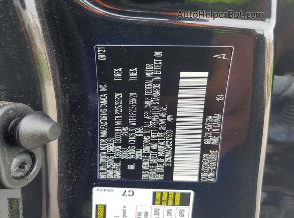 2T2HZMAA5MC217803 2021 LEXUS RX Black 