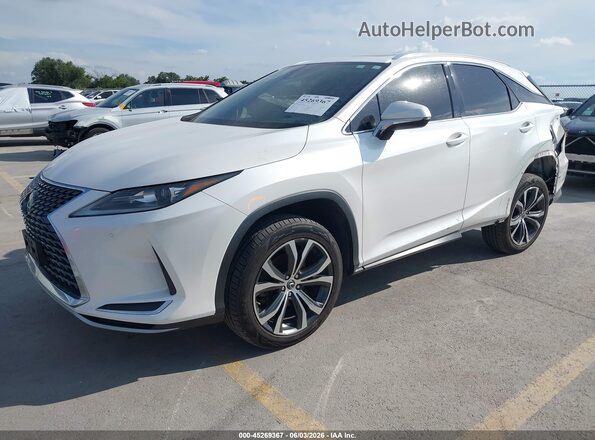 2T2HZMAA6LC160722 2020 LEXUS RX 350 White Առջևի ձախ երեք քառորդ տեսարան