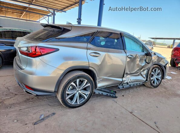 2T2HZMAA6MC183550 2021 LEXUS RX Серебряный Задняя правая четверть