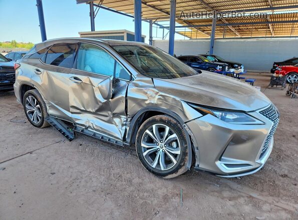 2T2HZMAA6MC183550 2021 LEXUS RX Серебряный Передняя правая четверть