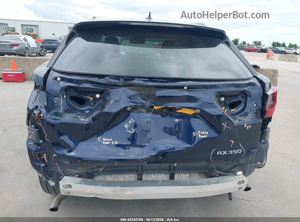 2T2HZMAA7NC255079 2022 LEXUS RX 350 Blue Вид спереду