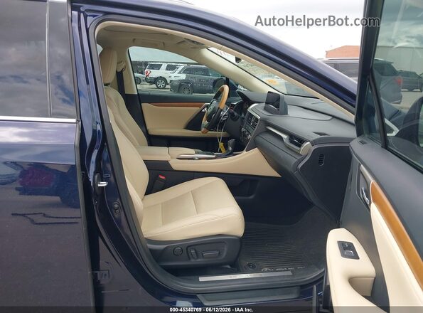 2T2HZMAA7NC255079 2022 LEXUS RX 350 Blue Вид салону спереду