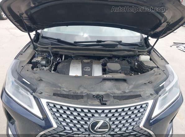 2T2HZMAA7NC255079 2022 LEXUS RX 350 Blue Вид ззаду