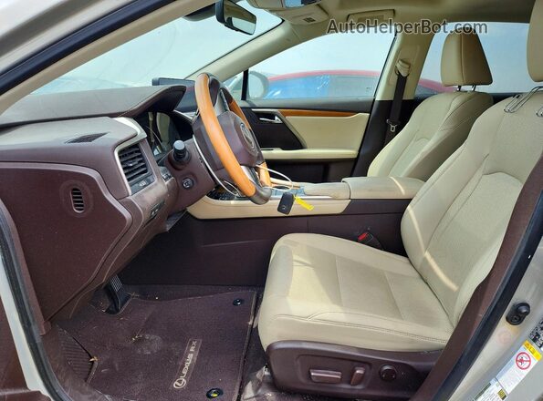 2T2HZMAA9LC152520 2020 LEXUS RX Beige წინა სალონის ხედი
