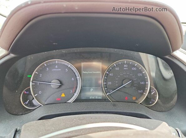 2T2HZMAA9LC152520 2020 LEXUS RX Beige ხელსაწყოთა პანელის ხედი
