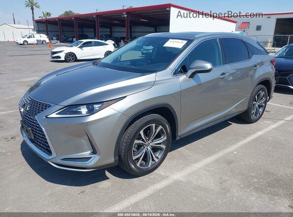 2T2HZMAA9MC193165 2021 LEXUS RX 350 Серебряный Передняя левая четверть