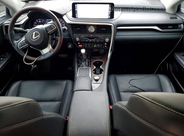 2T2HZMDA0LC236124 2020 LEXUS RX White Вид панелі приладів