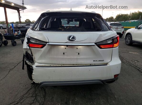 2T2HZMDA0LC236124 2020 LEXUS RX White Вид ззаду
