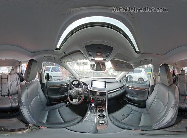 2T2HZMDA0LC236124 2020 LEXUS RX White Панорамний вид салону 360°