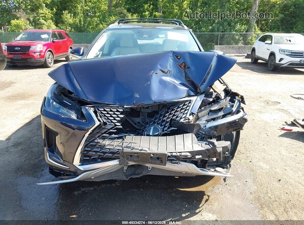 2T2HZMDA1LC222135 2020 LEXUS RX 350 Blue Widok z przodu