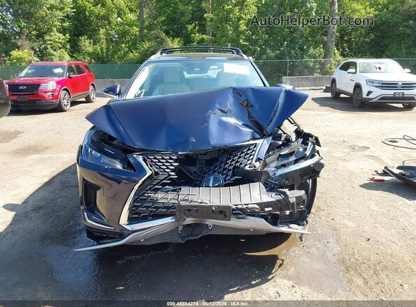 2T2HZMDA1LC222135 2020 LEXUS RX 350 Blue Widok deski rozdzielczej