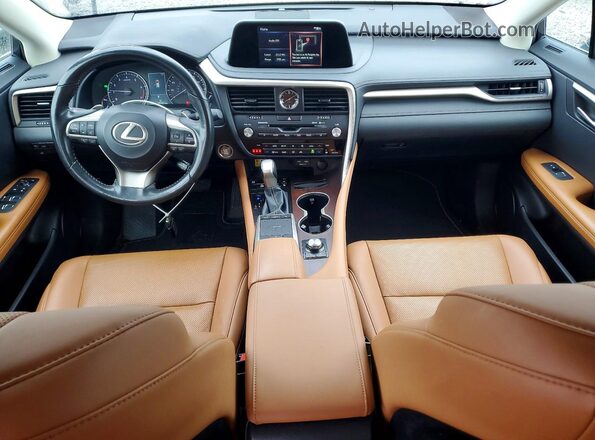 2T2HZMDA2NC339662 2022 LEXUS RX Tan Առջևի վահանակի տեսք