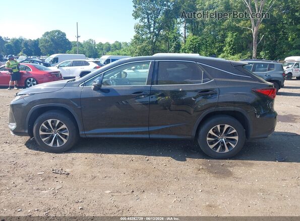 2T2HZMDA2NC344506 2022 LEXUS RX 350 Black Widok wnętrza z tyłu