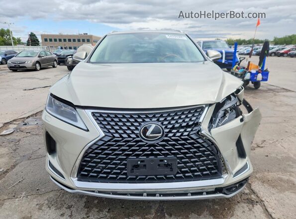2T2HZMDA4MC299308 2021 LEXUS RX Tan წინა ხედი