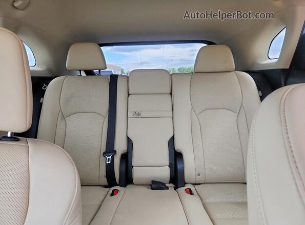 2T2HZMDA4MC299308 2021 LEXUS RX Tan უკანა სავარძლების ხედი