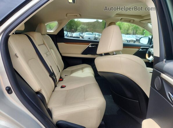 2T2HZMDA4MC299308 2021 LEXUS RX Tan უკანა სალონის ხედი