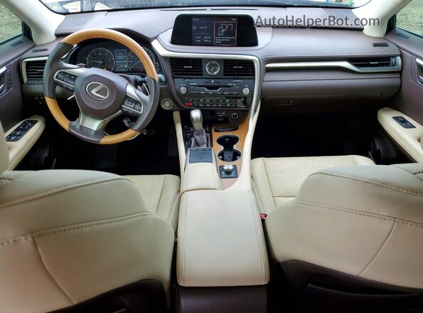 2T2HZMDA5LC257826 2020 LEXUS RX Silver Dashboard view