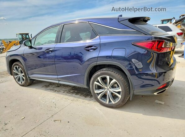 2T2HZMDA5NC341602 2022 LEXUS RX Blue Задня ліва чверть