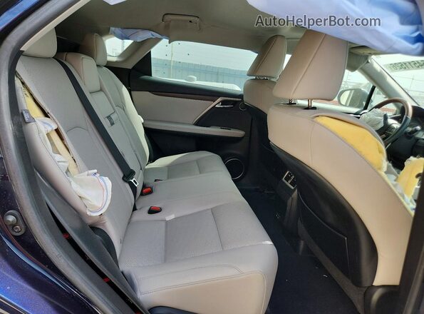 2T2HZMDA5NC341602 2022 LEXUS RX Blue Вид задньої частини салону