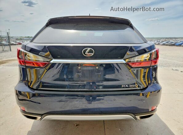 2T2HZMDA5NC341602 2022 LEXUS RX Blue Вид ззаду