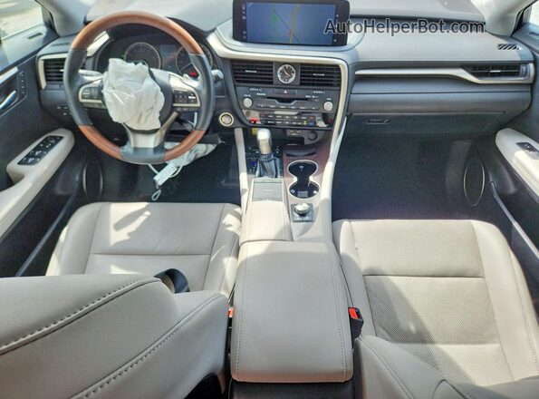 2T2HZMDA5NC341602 2022 LEXUS RX Blue Вид панелі приладів