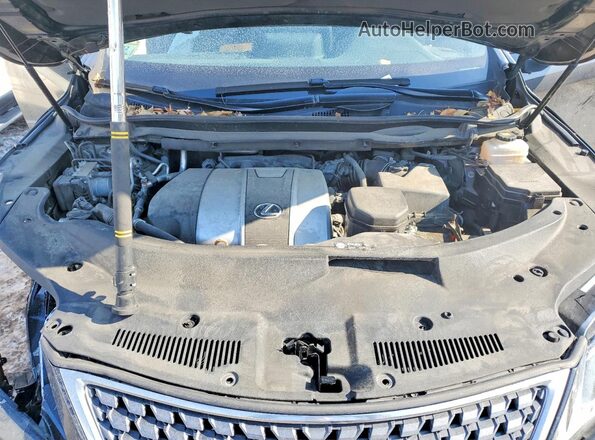 2T2HZMDA6LC229145 2020 LEXUS RX Black ძრავის განყოფილების ხედი