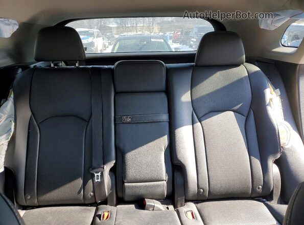 2T2HZMDA6LC229145 2020 LEXUS RX Black უკანა სავარძლების ხედი