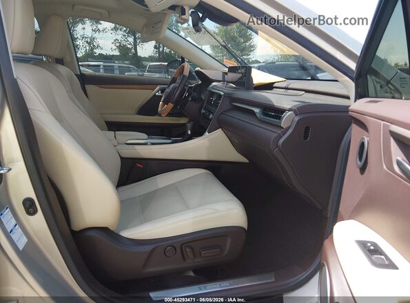 2T2HZMDA7LC233818 2020 LEXUS RX 350 Серый Вид салона спереди
