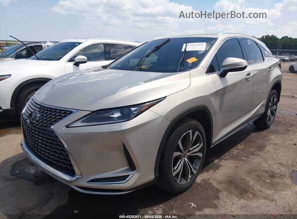 2T2HZMDA7LC233818 2020 LEXUS RX 350 Серый Передняя левая четверть