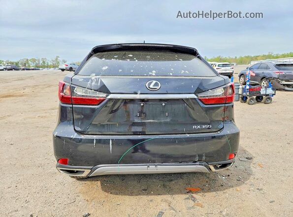 2T2HZMDA7NC349314 2022 LEXUS RX Black Widok z tyłu