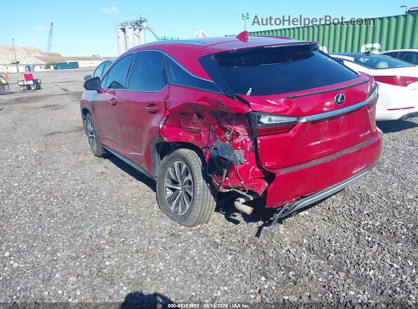 2T2HZMDA8LC244178 2020 LEXUS RX 350 Red Tył lewy