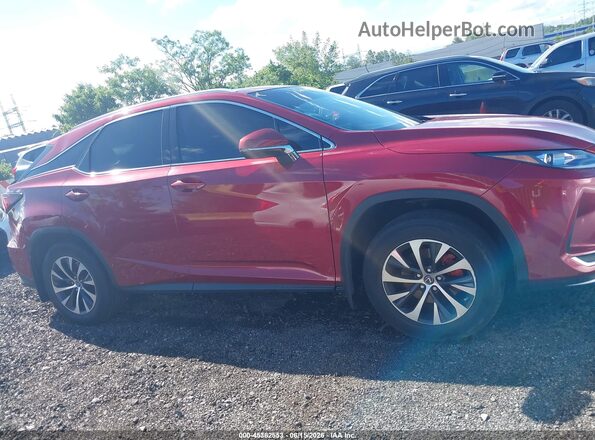 2T2HZMDA8LC244178 2020 LEXUS RX 350 Red Widok wnętrza z tyłu