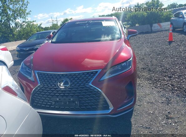 2T2HZMDA8LC244178 2020 LEXUS RX 350 Red Widok zestawu wskaźników