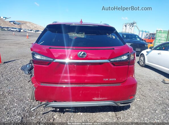 2T2HZMDA8LC244178 2020 LEXUS RX 350 Red 