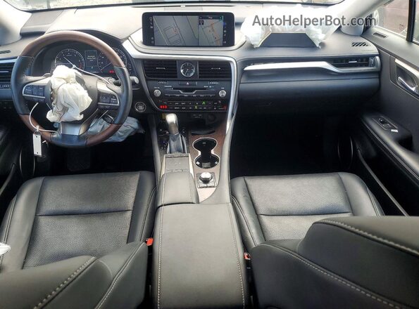 2T2HZMDA8MC289154 2021 LEXUS RX Charcoal Առջևի վահանակի տեսք