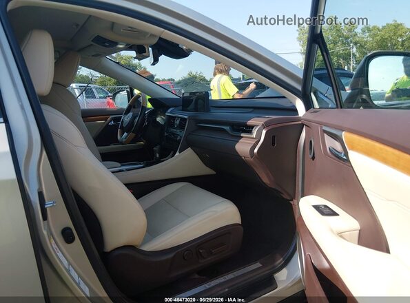 2T2HZMDA9LC212260 2020 LEXUS RX 350 Gold Вид салону спереду