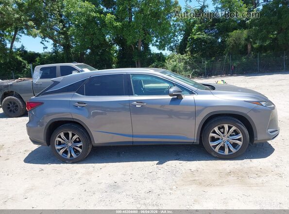 2T2HZMDAXLC242724 2020 LEXUS RX 350 Серый Вид задней части салона